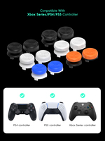 Manettes de contrôle FPS pour PS5 et PlayStation 4 (PS4) et PlayStation 5 (PS5) – Performances optimisées, noires, haute et moyenne hauteur