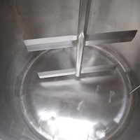Pot de pasteurisation 300l Pâte de fruit liquide Pasteurisateur de lait d'oeuf Beurre pasteurisé