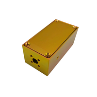 Boîtier de blindage RF en aluminium usiné CNC, boîtier métallique anti-EMI, gravure laser personnalisée, OEM