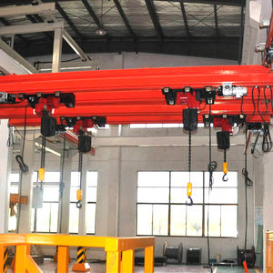 رافعة HNHT بحمولة 1 طن للأعمال الخفيفة |   نظام سكك علوية معيارية بارتفاع رفع 9 متر ومصدر طاقة 220 فولت/380 فولت للورش - Product Image 5