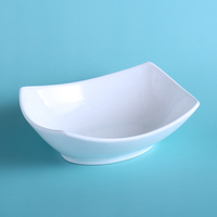 Lot de Bols en Céramique Blancs Ronds pour Salade et Soupe HoReCa, Tailles 8, 9 et 10 Pouces, Grande Vaisselle pour Hôtels – Vente en Gros