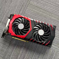 Carte graphique GTX 1080 GAMING X 8G 256 bits DDR5X Carte vidéo d'occasion GTX 1080 GPU pour jeux de bureau