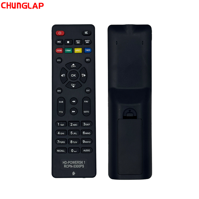 Fixed Code HD Universal Remote Control Use for Universal All-purpose LCD Smart TV and Set-top Box