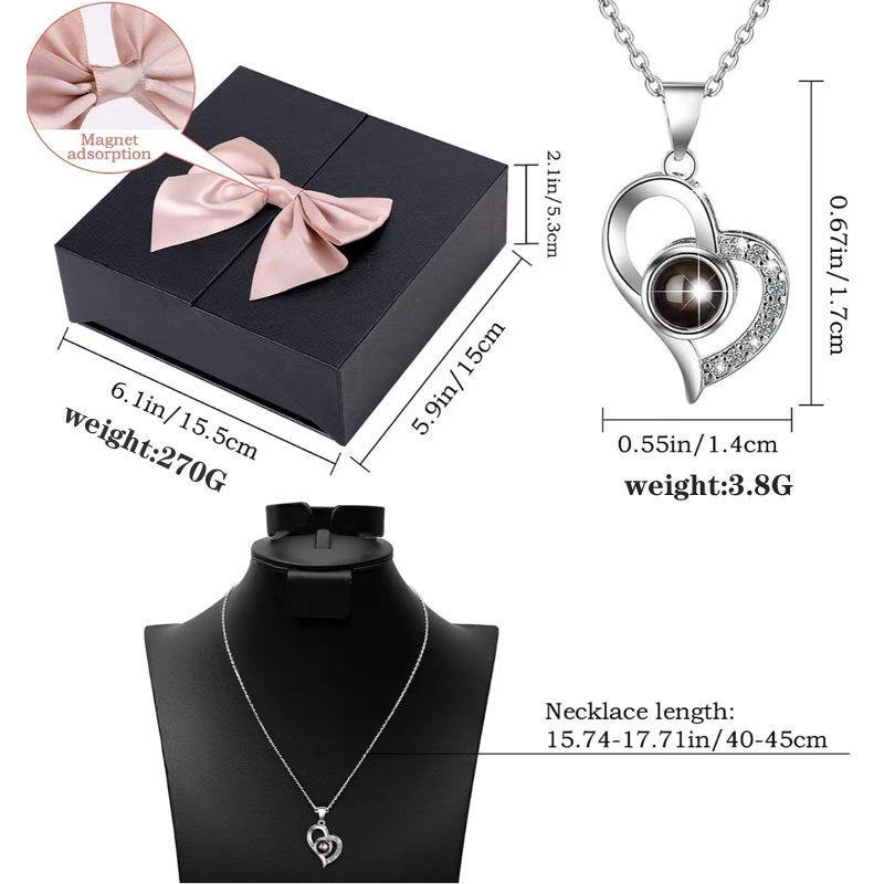 White gold 16 roses gift box