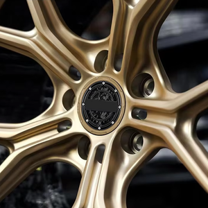 Stylish Multi <b>Spoke</b> Forged Alloy Rim Concave Deep Dish Sport <b>Wheel</b> With Carbon Fiber Barrel Custom Surface Coating Lightweight - Product Image 3