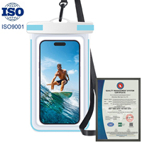 Funda Impermeable IPX8 de Alta Calidad para Teléfono Móvil, Bolsa de PVC Universal para Celular
