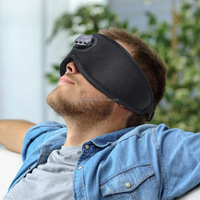 Masques pour les yeux Bluetooth Milk Silk 3D Full Blackout Respirant Smart Music Sleeper White Noise