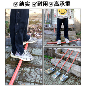 Bêche en acier au manganèse, diamètre extérieur 32 cm, qualité industrielle, outil de terrassement agricole - Product Image 4
