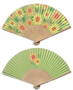 Bamboo Folding Hand Fan Portable Carved Decoration <b>Pattern</b> for Wedding Christmas Sport Occasions - Product Image 1