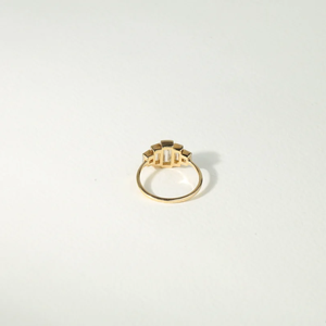 แหวนหมั้นเพชร CVD ทรงบาแกตต์ 2.5 กะรัต ผลิตในห้องปฏิบัติการ ดีไซน์หรูหรา แหวนค็อกเทล เครื่องประดับที่เป็นมิตรต่อสิ่งแวดล้อมและยั่งยืน เหมาะเป็นของขวัญ - Product Image 4