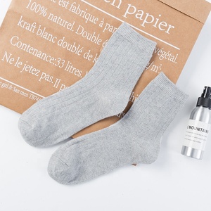 Calcetines gruesos <span class=keywords><strong>de</strong></span> <span class=keywords><strong>lana</strong></span> estilo coreano colección otoño invierno, <span class=keywords><strong>medias</strong></span> <span class=keywords><strong>de</strong></span> hombre <span class=keywords><strong>de</strong></span> color sólido - Product Image 6