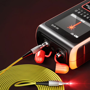 Four in One Mini Optical Power <b>Meter</b> High Accuracy Network Cable Tester Red Light Pen Six Wavelength <b>Auto</b> Calibration - Product Image 1