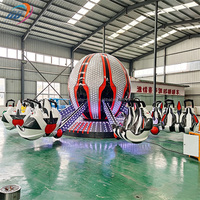 Nouvelles attractions de parc d'attractions de haute qualité au design innovant, équipement de divertissement personnalisé aux couleurs magnifiques, manèges Time Pilot à vendre