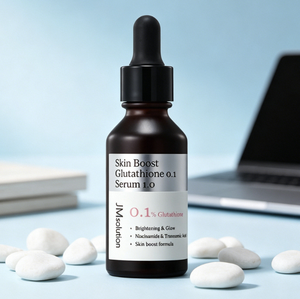 เซรั่ม JMSOLUTION 0.1% กลูต้าไธโอน ไฮยาลูรอนิค แอซิด 30 มล. ยอดขายดีที่สุด ช่วยเพิ่มความกระจ่างใส ชุ่มชื้น เหมาะสำหรับทุกสภาพผิว ผลิตภัณฑ์ดูแลผิวหน้าจากเกาหลี - Product Image 1