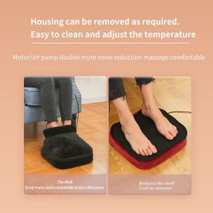 Máquina de Masaje de Pies con Calefacción Eléctrica y Rodillo Vibrador, Tapete de Masaje para Pantorrillas y Pies en Venta - Product Image 2