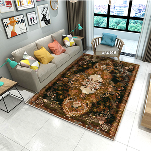 Có Thể Giặt Phòng Khách Thảm Ba Tư Bohemian Kích Thước Lớn Cổ Điển Không Trượt Sàn Mat Máy Làm Cắt Đống Khu Vực Thảm Cho Nhà - Product Image 2