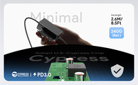 Adaptateur secteur USB-C PD 65W pour appareils intelligents IA, machines à commande automatique, lecteurs multimédias, équipements IPTV et d'affichage numérique