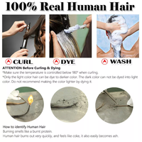 Extensions de Cheveux Humains à 100 Mèches Nano Rings Micro Links Blond Naturel avec Micro-Billes Pré-Collées Cheveux Remy Européens Lisses