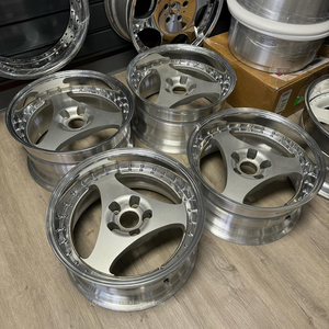 Roc Custom High Quality 3 Spoke Forged Wheels 16 <strong>17</strong> 18 15 <strong>Inch</strong> Passenger Car Wheels Alloy <strong>Rims</strong> 4X100 Forged Wheels - Product Image 4