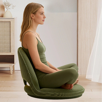 SUREWALHOME Faulenzer-Sitzkissen mit Rückenstütze Multifunktionales Rücken-Sitzkissen für Yoga