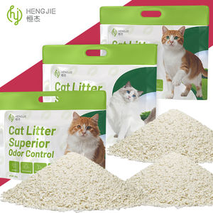 Arena para Gatos Hengjie OEM a Base de Plantas, Ecológica, Biodegradable, con Control de Olores, Arena para Gatos de Yuca - Product Image 5