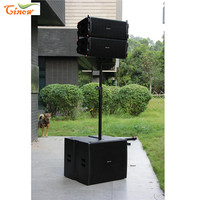 Cinow Dual 12 "10 pouces DSP haut-parleur complet étanche intégré