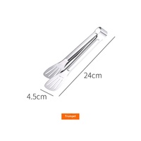 Pinces de service de buffet en acier inoxydable de qualité supérieure pour barbecue, salade, pâtisserie, viande, cuisine, grillades et outils de barbecue