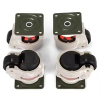 GD 40F 60F 80F 100F 150F Machine à usage intensif Roue industrielle de nivellement réglable gd-80f Roulette de table