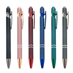 <span class=keywords><strong>ปากกา</strong></span>ลูกลื่น BECOL รุ่นใหม่ สไตล์ไฮเทค ดีไซน์เท่ห์  2 in 1  <span class=keywords><strong>ปากกา</strong></span>สัมผัสหน้าจอแบบนุ่ม  รับสกรีนโลโก้  <span class=keywords><strong>ปากกา</strong></span>โลหะอะลูมิเนียม สำหรับเป็นของขวัญ - Product Image 1