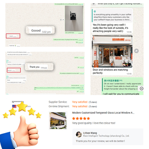 Stainless Steel Glass Store Front Swing <strong>Door</strong> for Shopping Mall Retail Shop Restaurant Cafe Entrance - Product Image 4