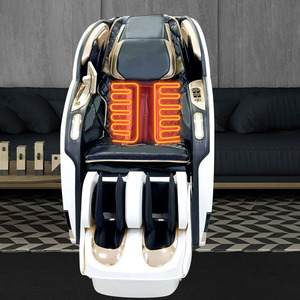 Fauteuil de massage Shiatsu R39 avec rouleaux pour les mollets, 6 modes automatiques, thérapie chauffante, canapé de massage - Product Image 4