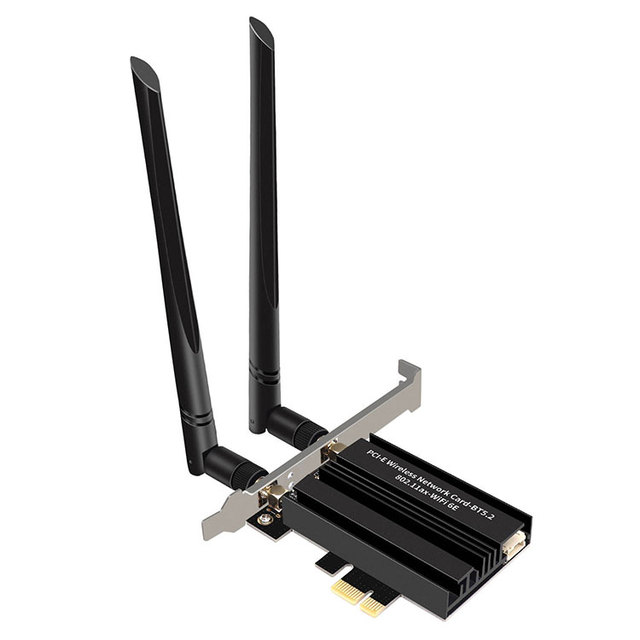Dual Band 3000Mbps USB Cable Wireless Pcie Adapter BT5.2 802.11AX WIFI 6E Wifi Network Cards