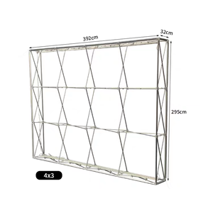 3x3 10x10ft nhôm quảng cáo <span class=keywords><strong>LED</strong></span> ánh sáng Pop Banner Backdrop đứng Bảng điều chỉnh hộp hình chữ nhật hình triển lãm gian hàng hiển thị cho - Product Image 6