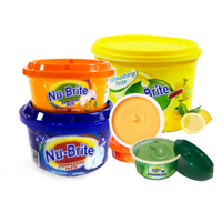 Détergent vaisselle concentré écologique jetable en pâte pour cuisine, élimination des taches tenaces, mousse haute/basse, vente en gros