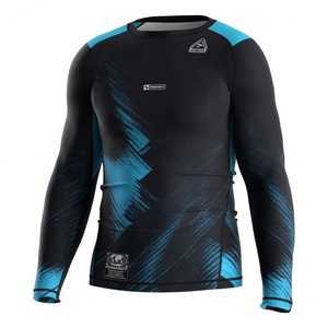 Camiseta de Protección Solar de Secado Rápido para Hombre, Ajuste Atlético, Protección UV, Ideal para Surf, Kayak y Snorkel - Product Image 1