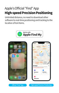 Mfi chứng nhận findmy chống mất mát thông minh toàn cầu thiết bị định vị cho không khí thẻ thông minh Keychain <span class=keywords><strong>Key</strong></span> <span class=keywords><strong>Finder</strong></span> GPS vị trí Tracker - Product Image 6