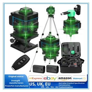 Độ chính xác cao công nghiệp kỹ thuật số cấp độ màu xanh hiển thị 16 dòng + Chân máy 4D ánh sáng màu xanh lá cây tự động san lấp mặt bằng Đặt gạch lát sàn - Product Image 2