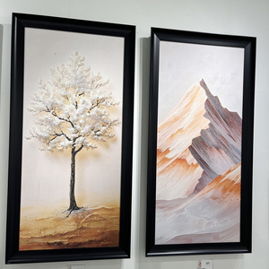 Cuadros Decorativos Metálicos <span class=keywords><strong>de</strong></span> Lujo en 3D, <span class=keywords><strong>Obras</strong></span> <span class=keywords><strong>de</strong></span> <span class=keywords><strong>Arte</strong></span> Contemporáneas para Hoteles, Texturas para Vestíbulos/Suites, Conjunto <span class=keywords><strong>de</strong></span> Decoración <span class=keywords><strong>de</strong></span> Pared <span class=keywords><strong>de</strong></span> Alta Gama - Product Image 4
