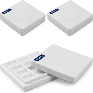 <span class=keywords><strong>Palette</strong></span> <span class=keywords><strong>de</strong></span> <span class=keywords><strong>dessin</strong></span> et d'aquarelle professionnelle MEEDEN pour artistes, avec couvercles - Product Image 1