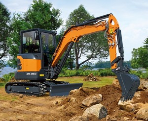 <span class=keywords><strong>Mini</strong></span>-excavatrice DEVELON Stage V DX35Z-7M avec cabine et ROPS pour la construction urbaine - Product Image 5