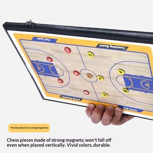Tableau tactique magnétique transfrontalier pour entraînement de basketball et de football avec fonctions d'échecs - Product Image 3
