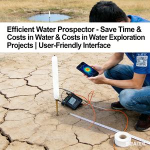 <span class=keywords><strong>Detector</strong></span> de Água Inteligente Certificado com Controle Remoto Automático Mapa 100 Metros Localizador de Água Subterrânea - Product Image 2