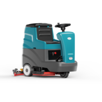 Máquina de Limpieza de Pisos Everlift FC75A, Modelo con Asiento para Conducir, para Limpieza de Carreteras