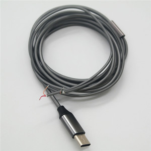 Cable de audio tipo C de 3,5 mm macho a hembra, cable de cobre con chapado en oro, duradero para uso con auriculares - Product Image 1