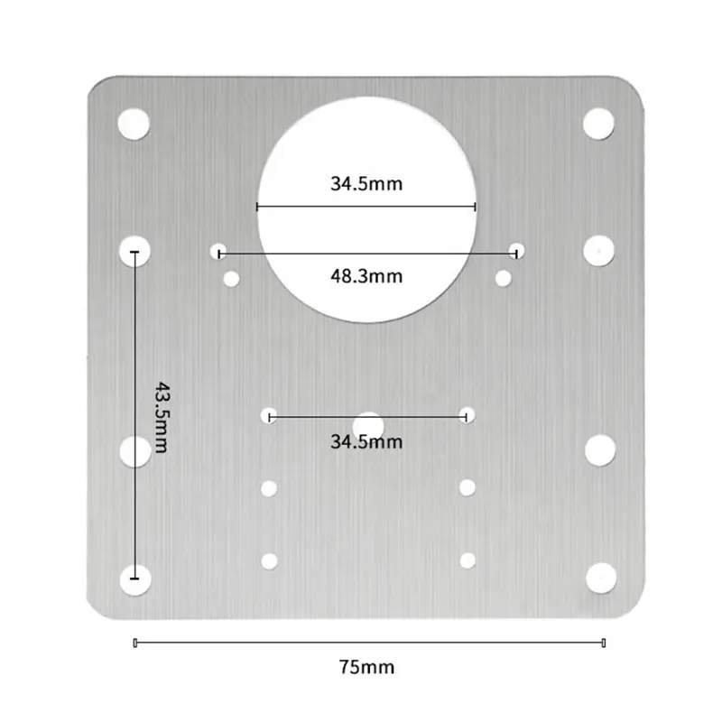 Kit de chapa de reparo de dobradiças de armário, chapa de montagem de dobradiças de porta de armário de cozinha com parafusos, suportes de fixação plana
