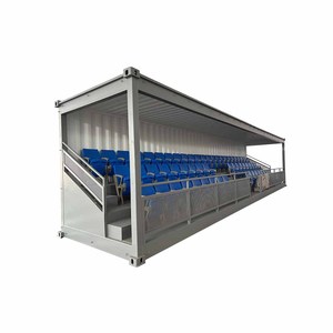20HC 40HC Pista de carreras deportiva Eventos y espectadores Asientos de béisbol Gradas Campo de fútbol Tribuna de acero Contenedor de tribuna - Product Image 1