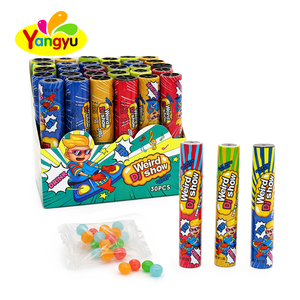 Caramelos de Colores en Tubo para DJ, Caramelos Redondos de Primera Calidad para Niños - Product Image 1