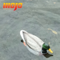 MOJO Outdoors Dabbler, le premier leurre mobile pour canard mâle, facile à utiliser et étanche, pour la chasse aux oiseaux aquatiques