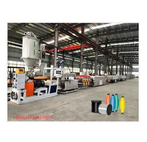 Plastic brush broom bristle yarn fiber extruder line making machine