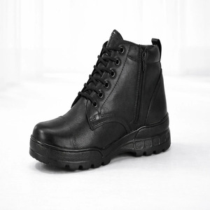 Bottes en cuir de haute qualité pour hommes avec semelle intérieure rembourrée, semelle antidérapante durable pour les activités décontractées en plein air - Product Image 2